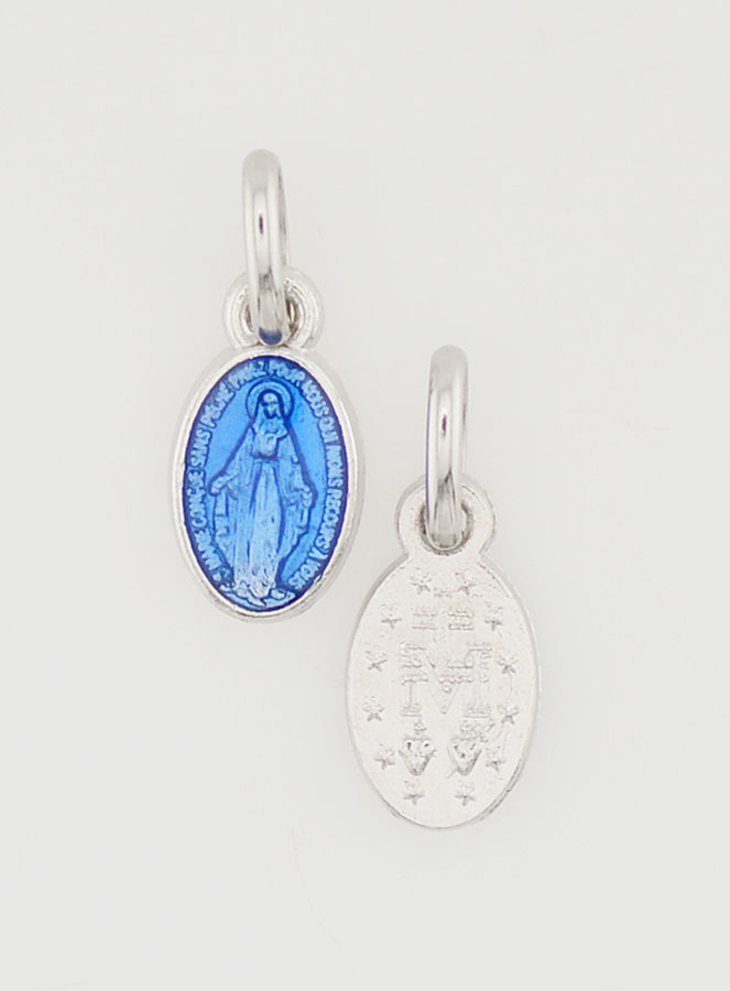 Medaglia Miracolosa Blu - 10mm (pic 1)