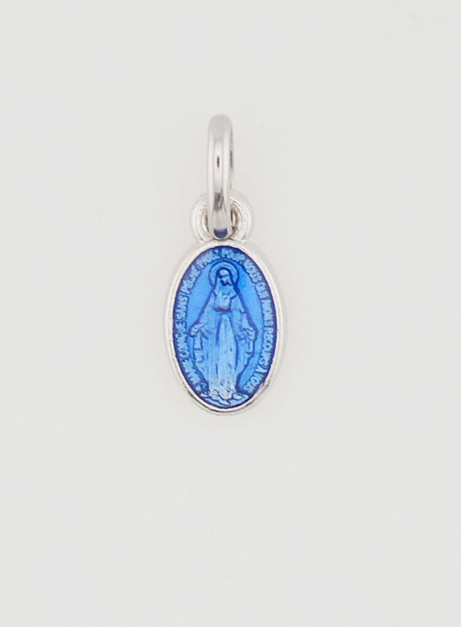 Medaglia Miracolosa Blu - 10mm (pic 3)