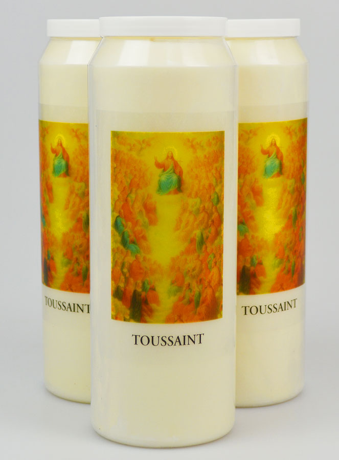 Set di 3 Candele Novena Festa di Ognissanti (pic 1)