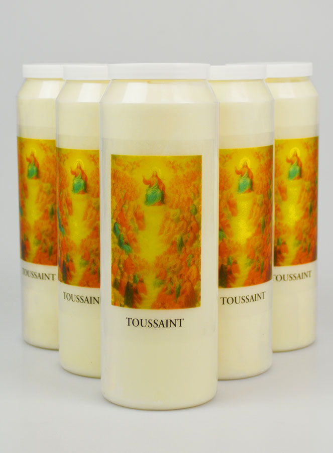 Set di 6 Candele di Novena Festa di Ognissanti (pic 1)