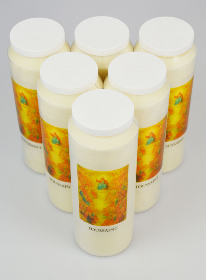 Set di 6 Candele di Novena Festa di Ognissanti (pic 2)