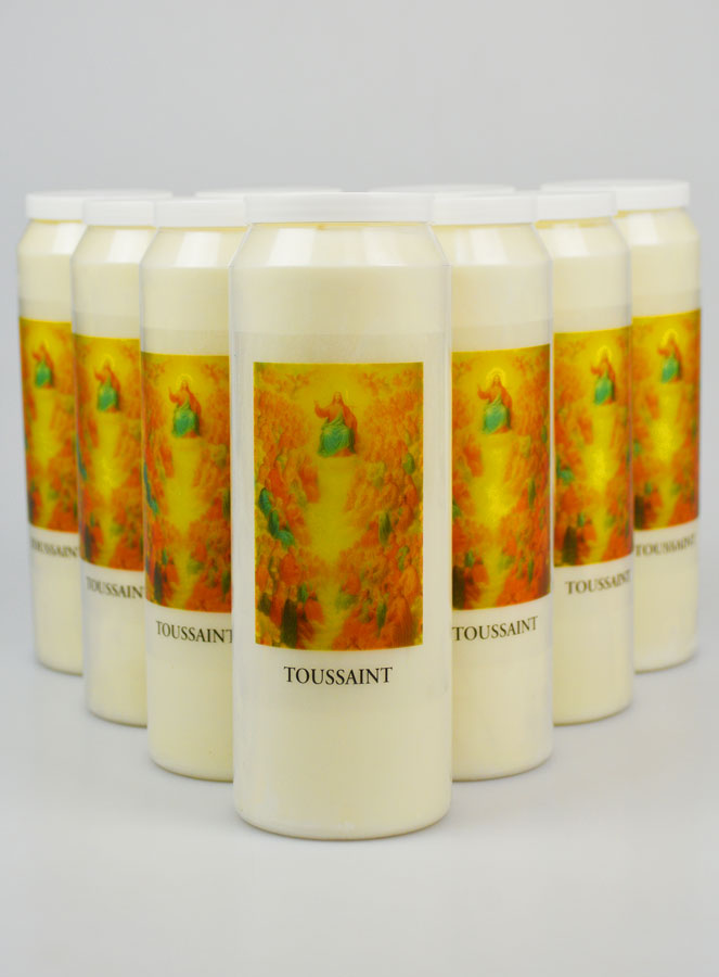 Set di 10 Candele di Novena Festa di Ognissanti (pic 1)