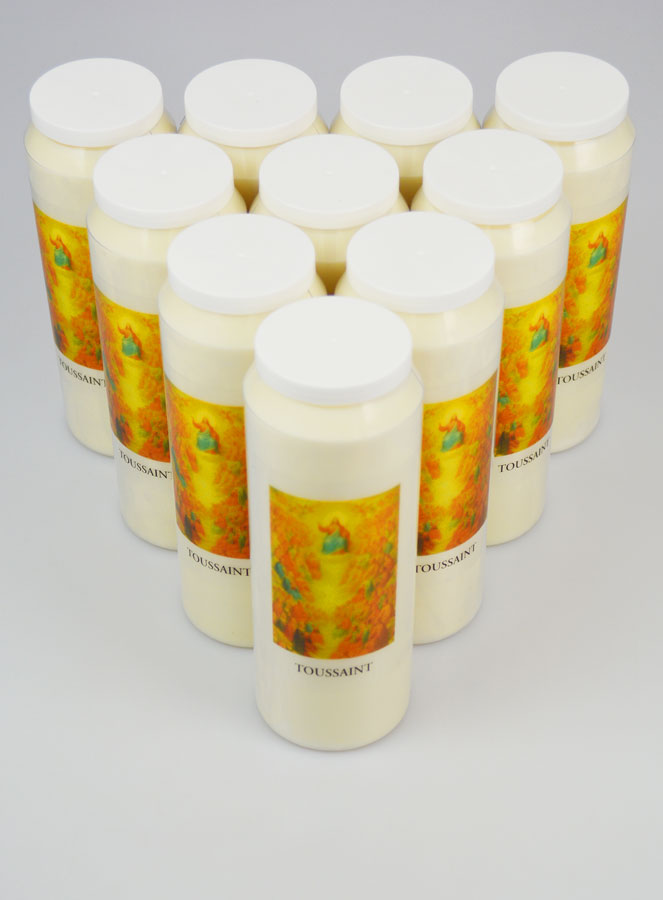 Set di 10 Candele di Novena Festa di Ognissanti (pic 2)