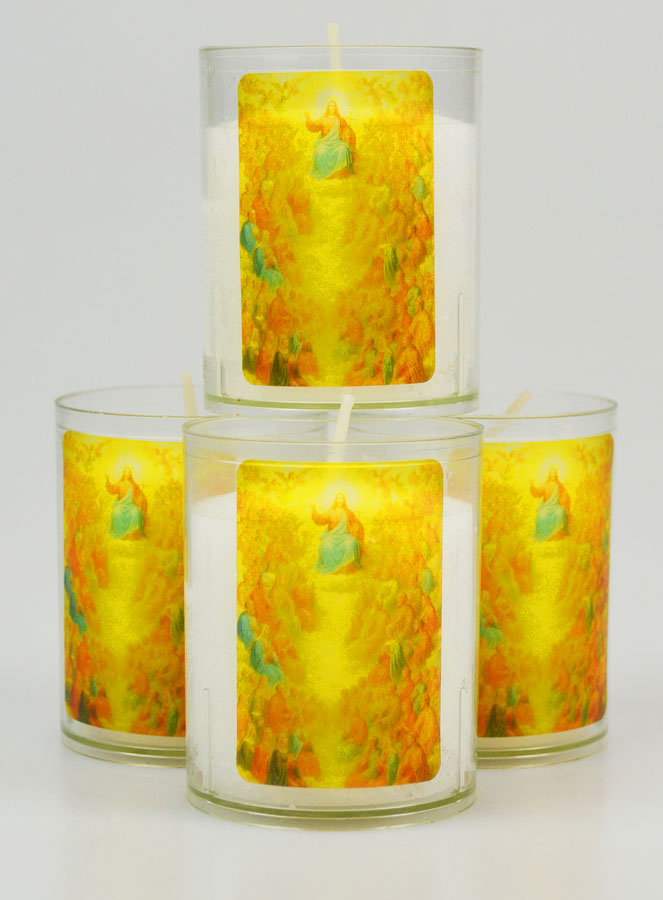 Set di 4 Candele Votive Festa di Ognissanti (pic 1)
