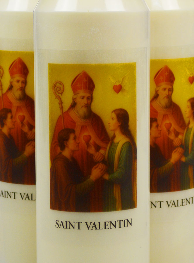 Set di 6 Candele per Novena a San Valentino (pic 3)