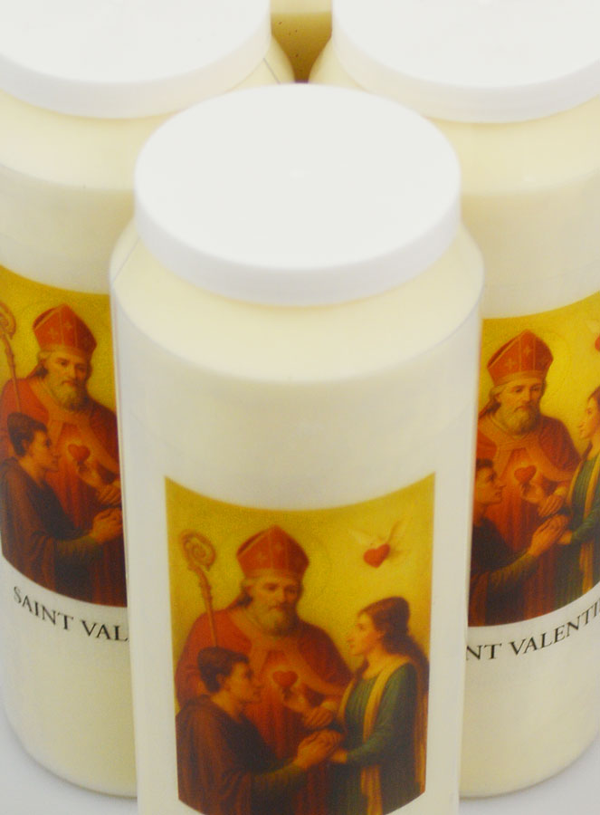 Set di 6 Candele per Novena a San Valentino (pic 4)