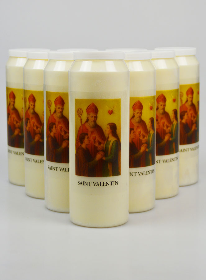 Set di 10 Candele della Novena a San Valentino (pic 1)
