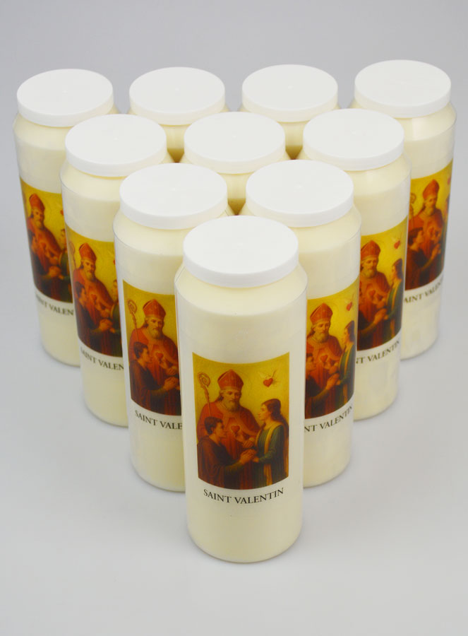 Set di 10 Candele della Novena a San Valentino (pic 2)