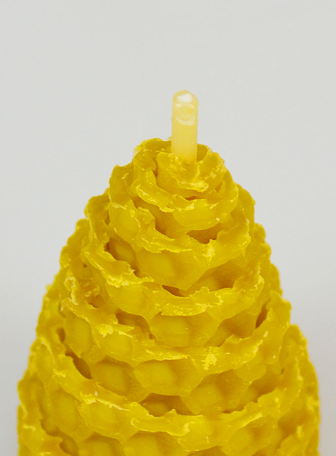 Candela 100% Cera d’Api Naturale - 5cm (pic 4)