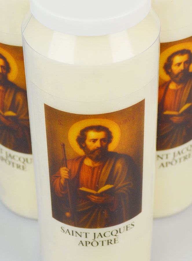 Set di 3 Candele per Novena a San Giacomo Apostolo (pic 4)