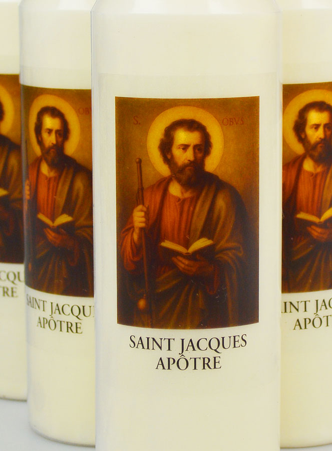 Set di 6 Candele per Novena a San Giacomo Apostolo (pic 3)