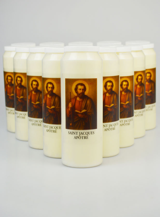 Set di 20 Candele per Novena a San Giacomo Apostolo (pic 1)