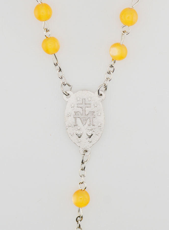 Rosario Medaglia Miracolosa - Ambra (pic 4)