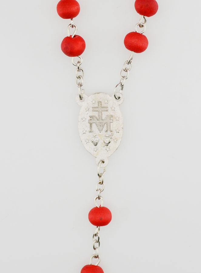 Rosario Vergine Miracolosa in Legno di Rosa (pic 4)