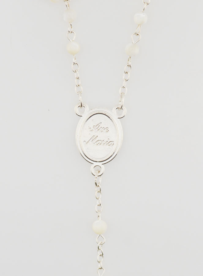 Rosario Vergine Miracolosa in Madreperla Vera (pic 4)