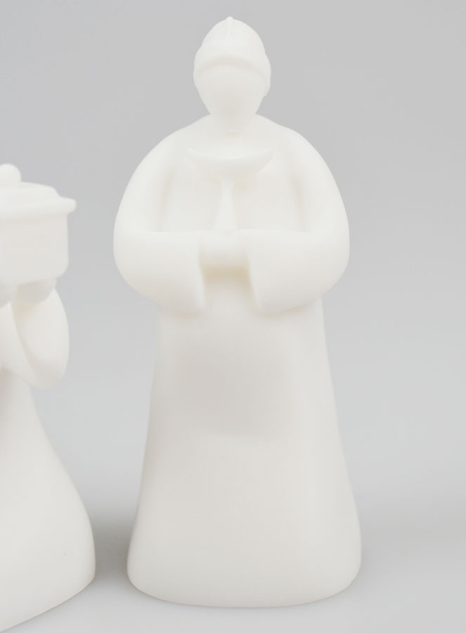 Presepe di Natale in Alabastro - Re Magi 9,5 cm (pic 4)