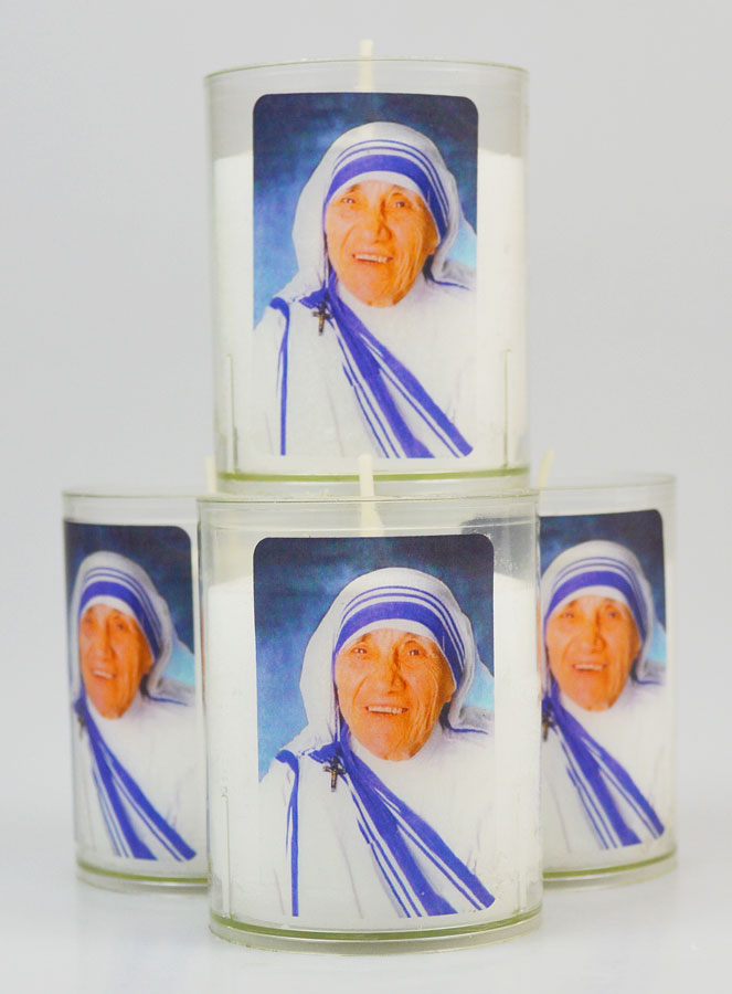 Set di 4 Candele Votive Santa Madre Teresa (pic 1)