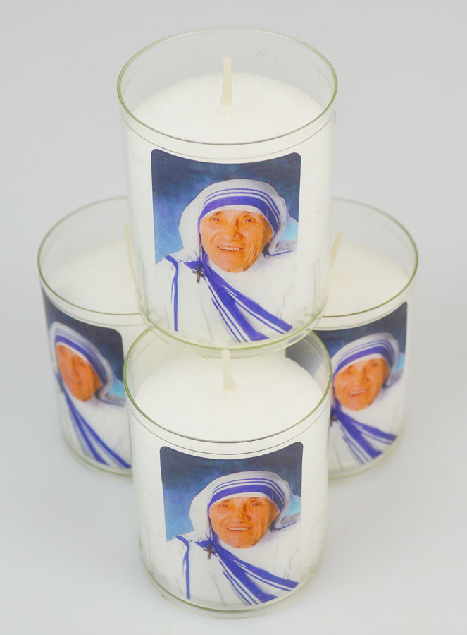 Set di 4 Candele Votive Santa Madre Teresa (pic 2)