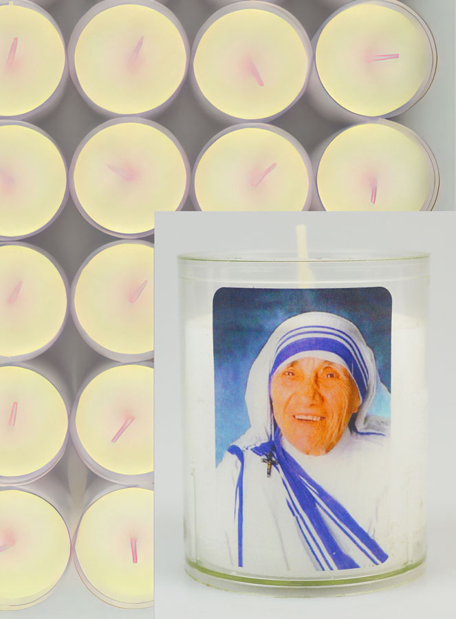 Set di 48 Candele Votive Santa Madre Teresa (pic 3)