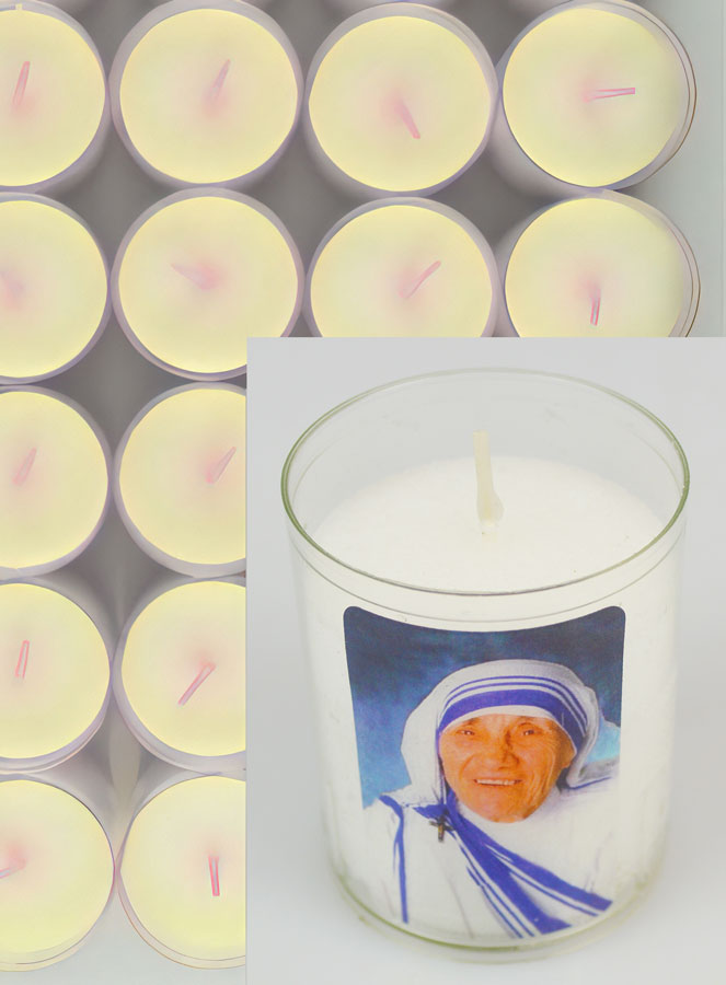 Set di 48 Candele Votive Santa Madre Teresa (pic 4)