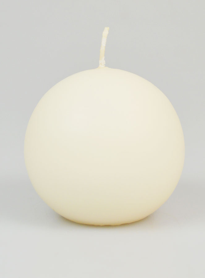 Candela Sfera Decorativa 80mm - Avorio (pic 1)