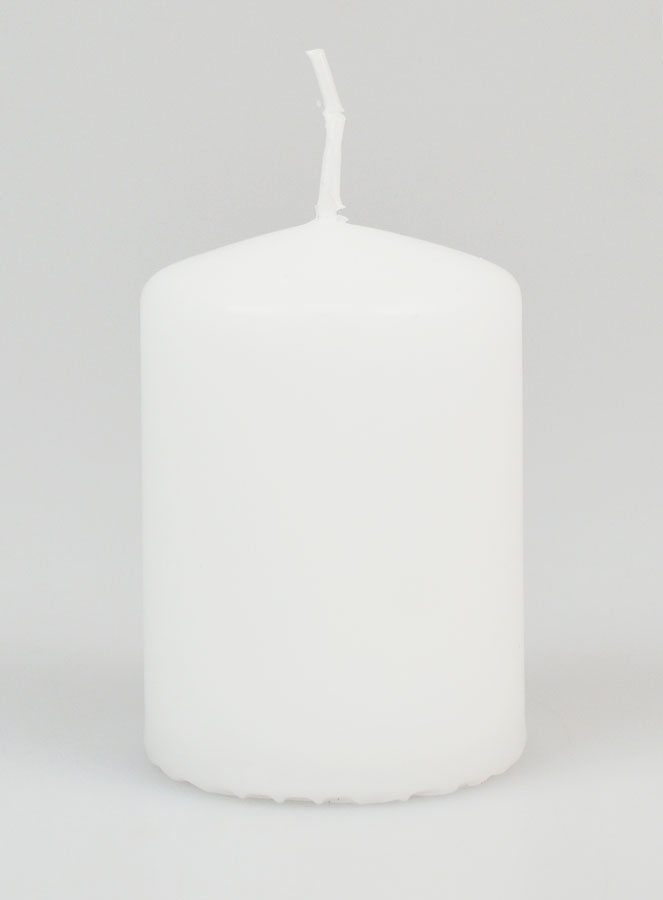 Candela Decorativa di Sicurezza 70mm - Bianco (pic 1)