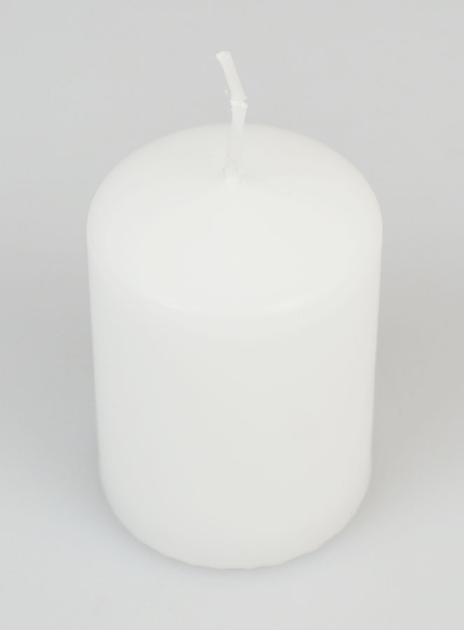 Candela Decorativa di Sicurezza 70mm - Bianco (pic 2)