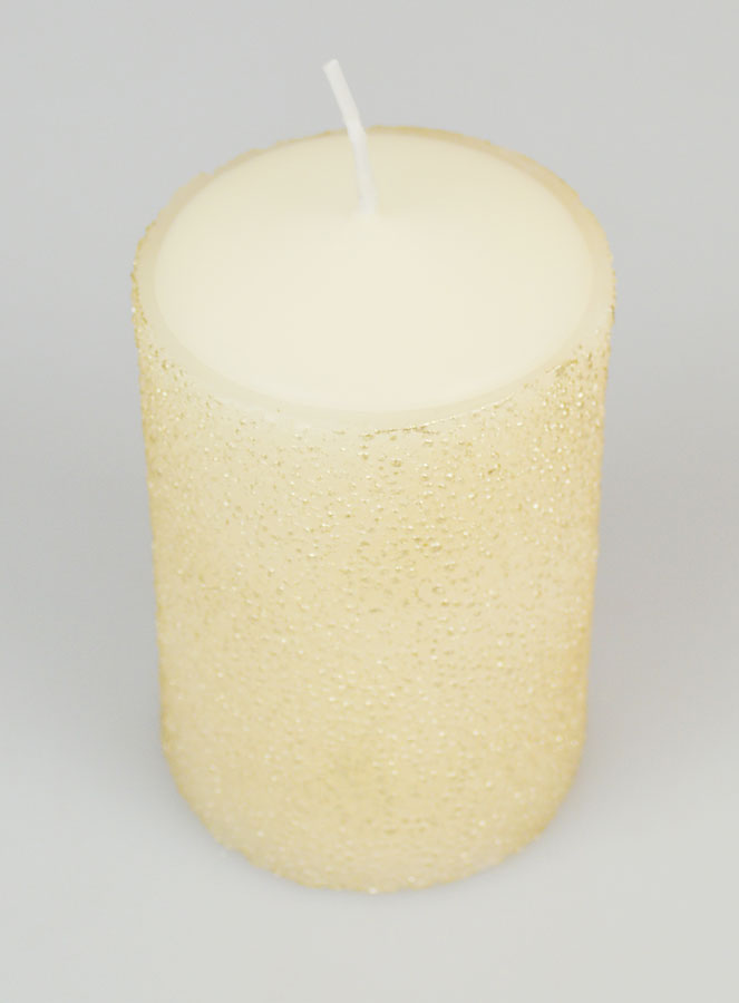 Candela Decorativa di Lusso - Avorio & Oro (pic 2)