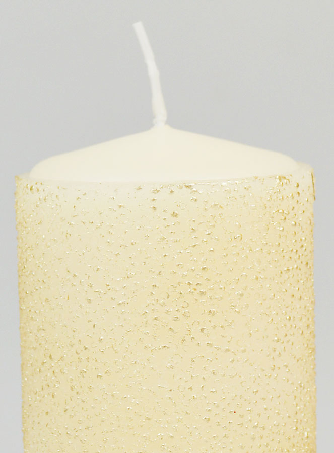 Candela Decorativa di Lusso - Avorio & Oro (pic 3)