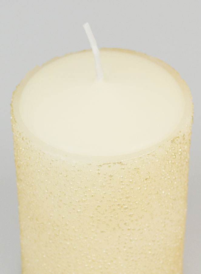 Candela Decorativa di Lusso - Avorio & Oro (pic 4)