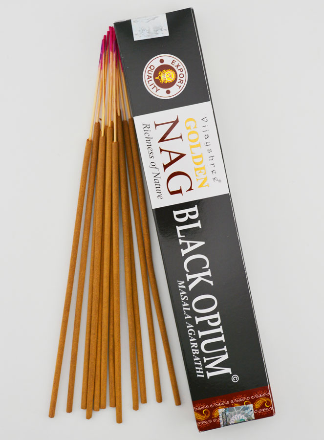 Incenso Indiano Golden Nag Opium - 15g (pic 1)