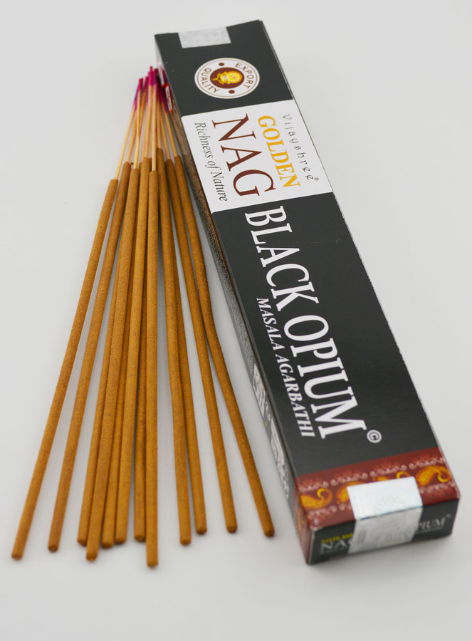 Incenso Indiano Golden Nag Opium - 15g (pic 2)