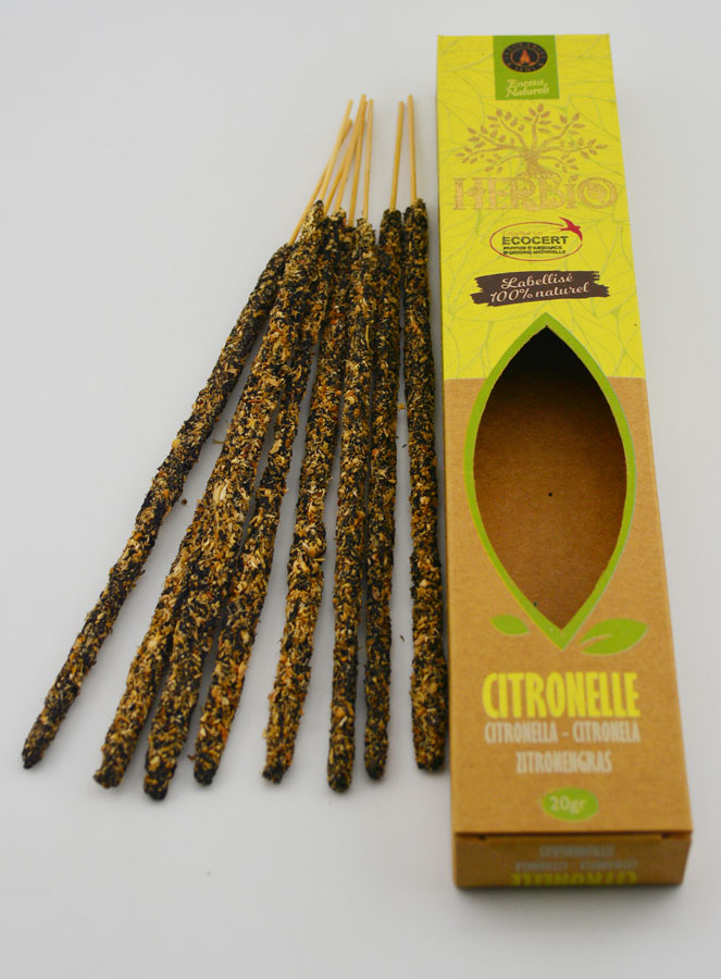 Bastoncini d’Incenso Ecocertificati - HERBIO Citronella 20g (pic 2)