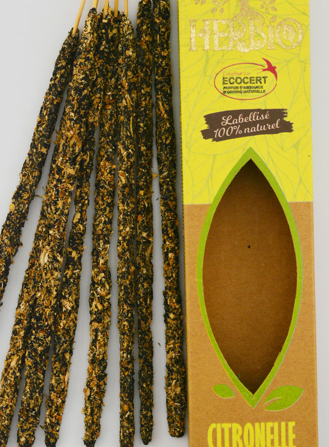 Bastoncini d’Incenso Ecocertificati - HERBIO Citronella 20g (pic 3)