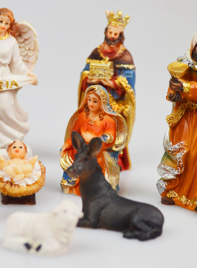 Presepe di Natale 11 Statuine - 8cm (pic 3)
