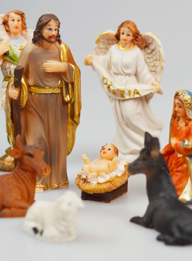 Presepe di Natale 11 Statuine - 8cm (pic 4)