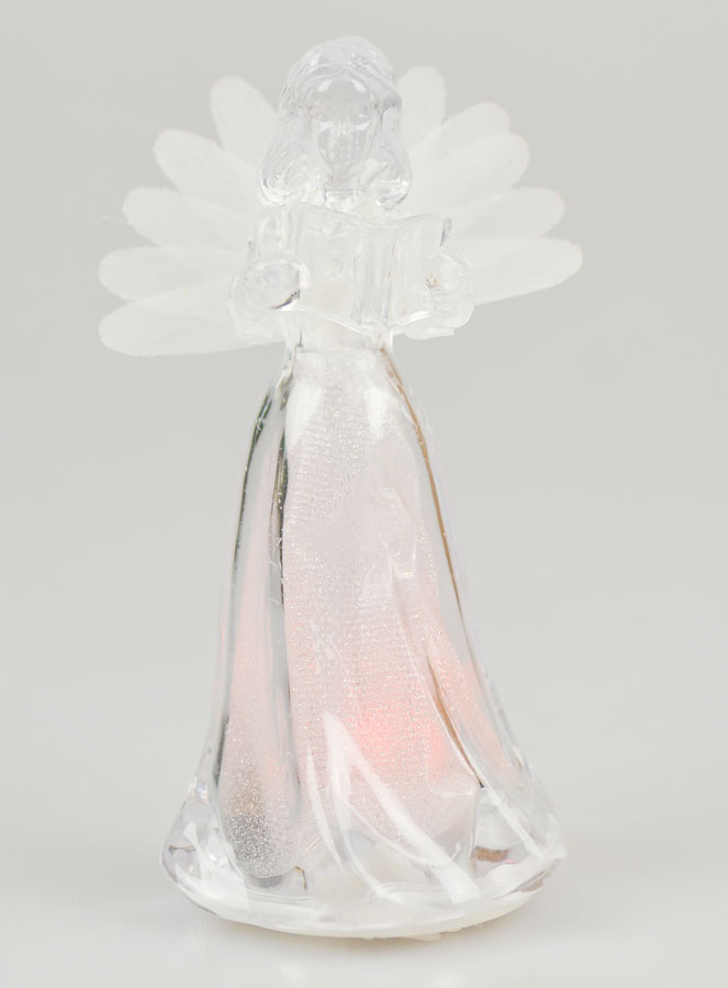 Angelo di Natale Luminoso - 10cm (pic 1)