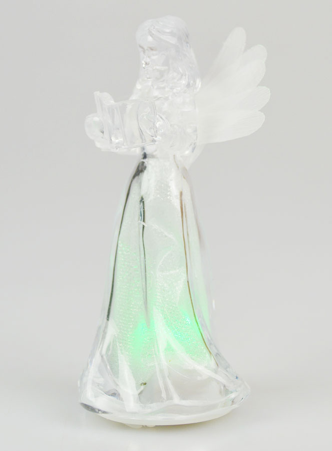 Statua Angelo Custode Luminoso - 10cm (pic 2)