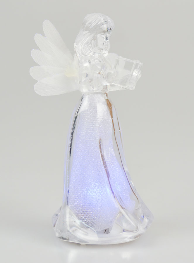 Statua Angelo Custode Luminoso - 10cm (pic 3)