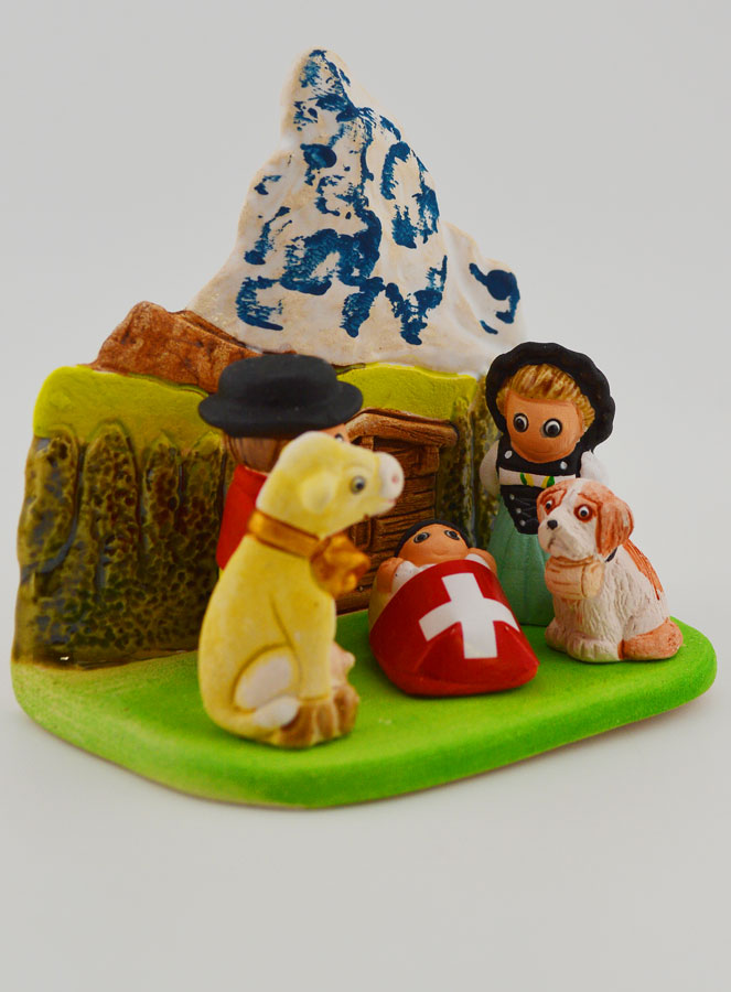 Presepe di Natale dal Mondo - Natività Svizzera (pic 4)