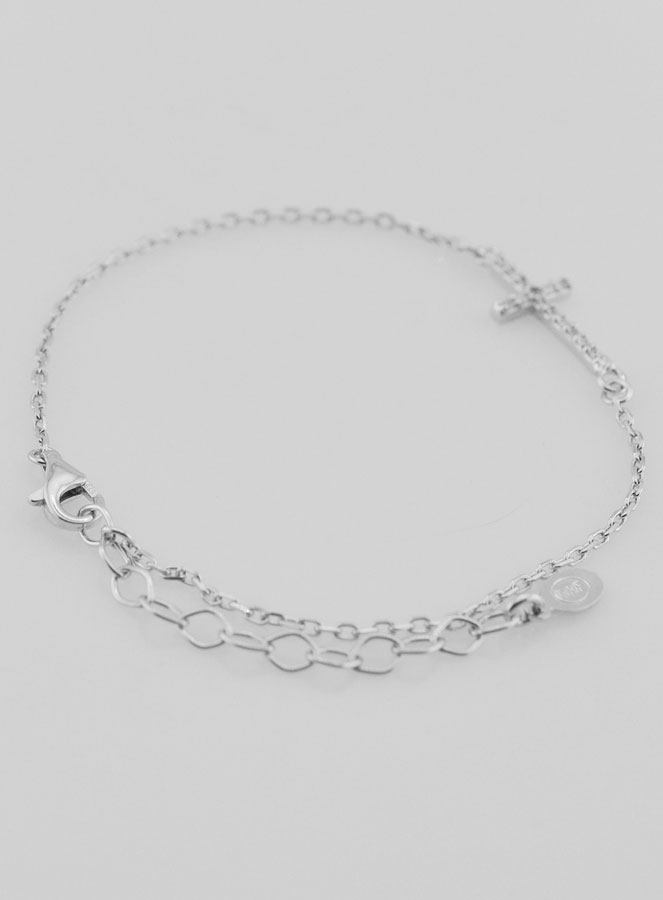 Bracciale Religioso con Croce - Argento 925 (pic 4)