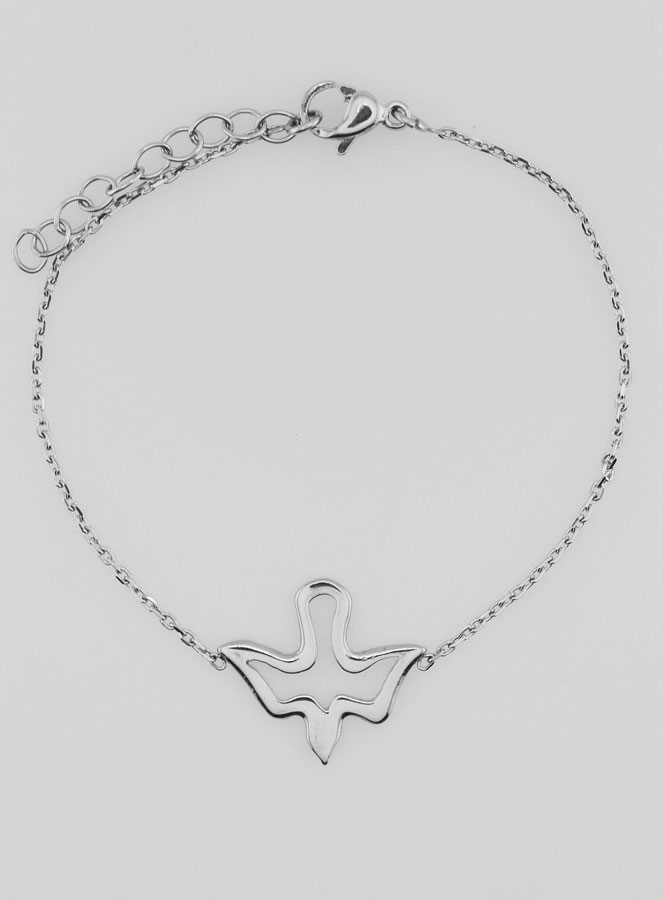 Bracciale Spirito Santo Traforato in Inox (pic 1)