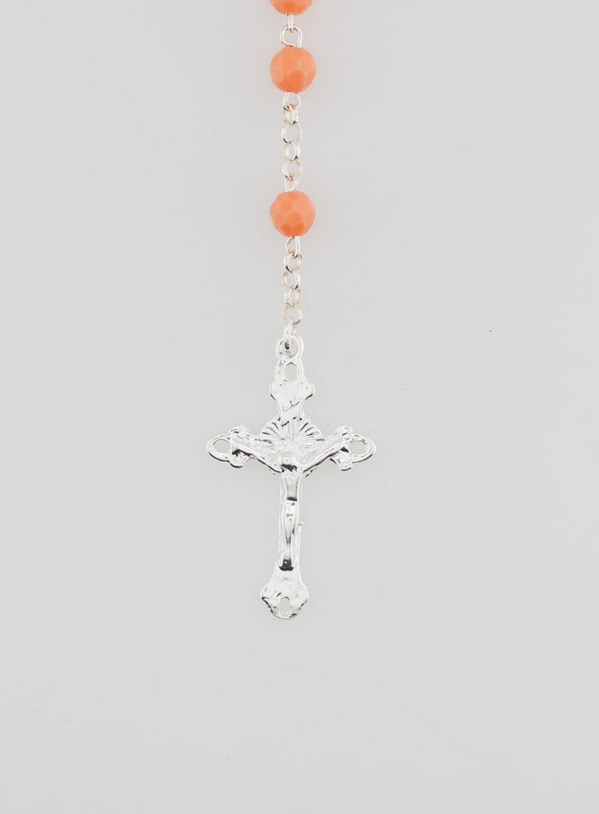 Rosario Madonna Miracolosa Argento 925 & Corallo (pic 3)