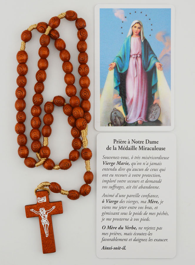 Rosario & Carta Madonna Miracolosa (pic 1)