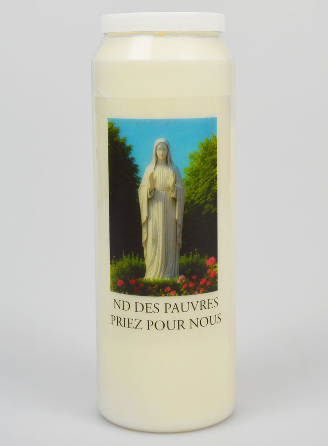 Candela Per Novena Alla Madonna dei Poveri (pic 1)