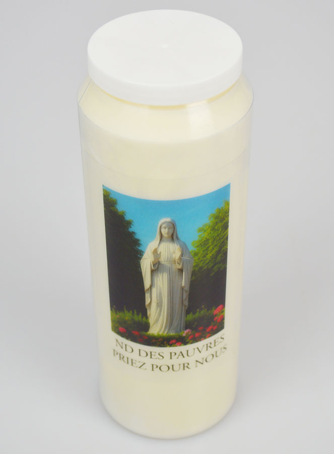 Candela Per Novena Alla Madonna dei Poveri (pic 2)