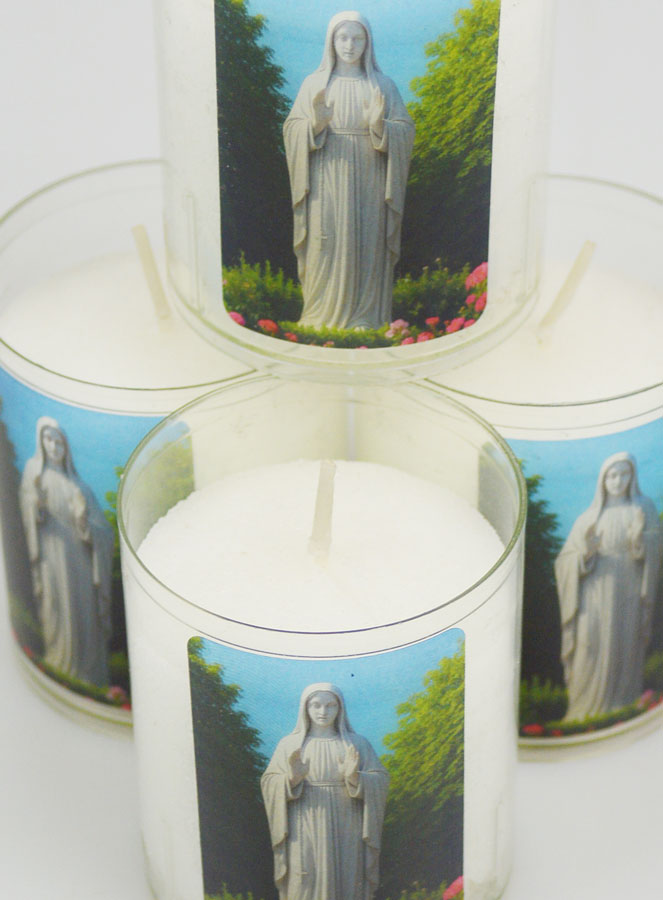 Set di 4 Candele Votive Madonna dei Poveri (pic 4)