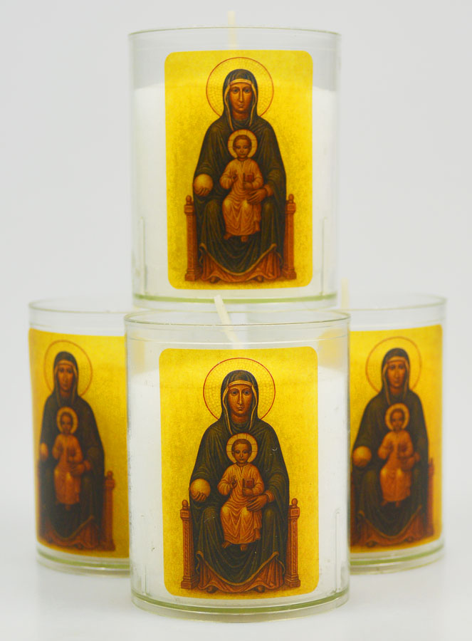 Set di 4 Candele Votive Nostra Signora di Montserrat (pic 1)