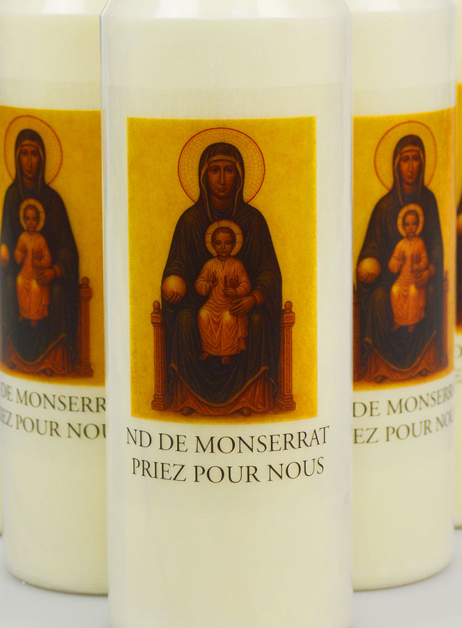 Pacco da 10 Candele per Novena Madonna di Montserrat (pic 3)