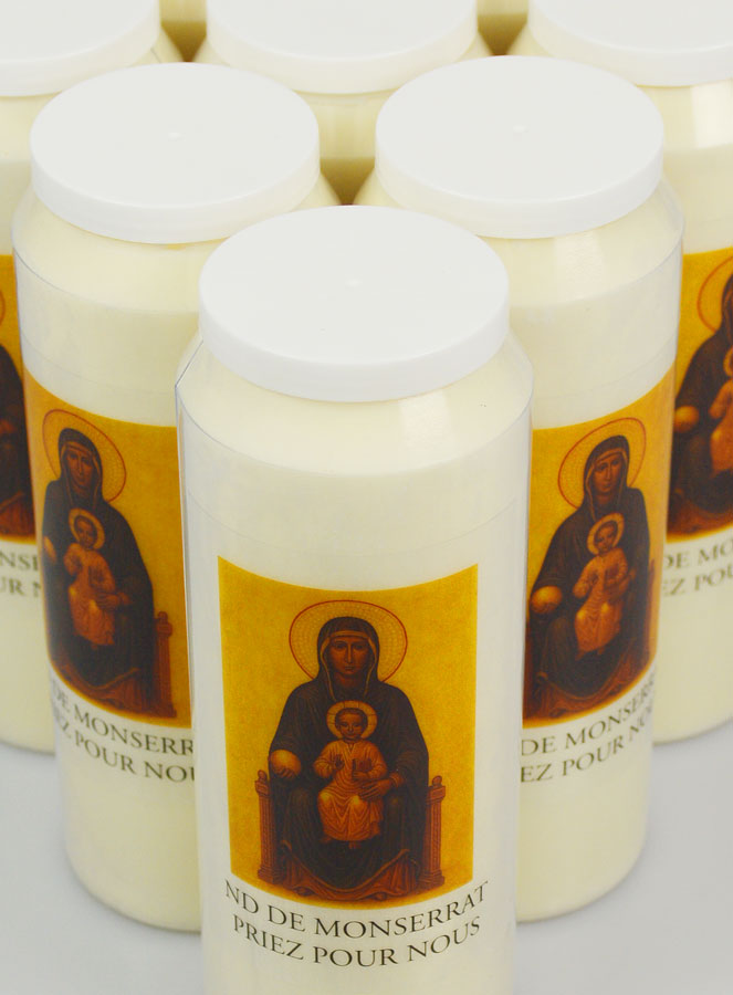Pacco da 10 Candele per Novena Madonna di Montserrat (pic 4)